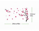 Plum Blossom Wall Decal Vinyl Tree Art Stickers